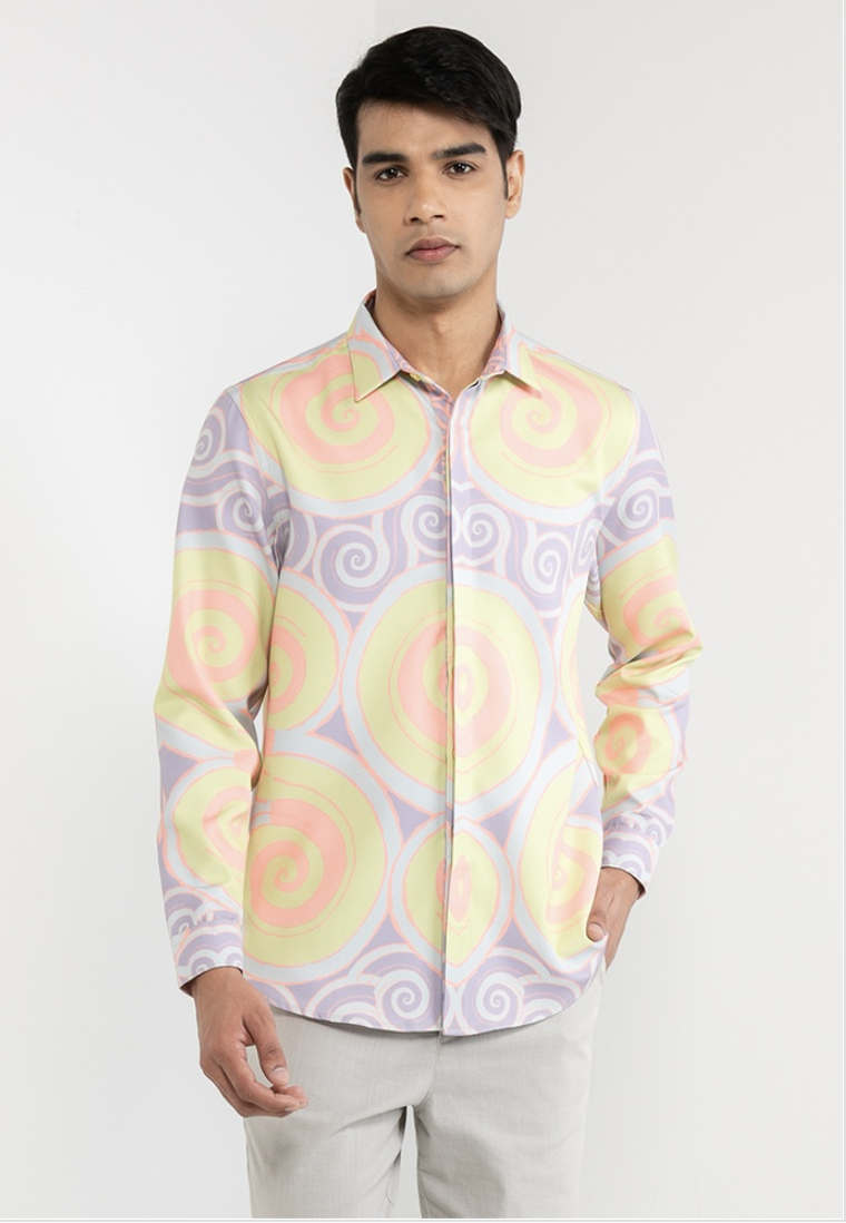 TAS by Tom Abang Saufi Long Sleeves Shirt. PHOTO: Zalora