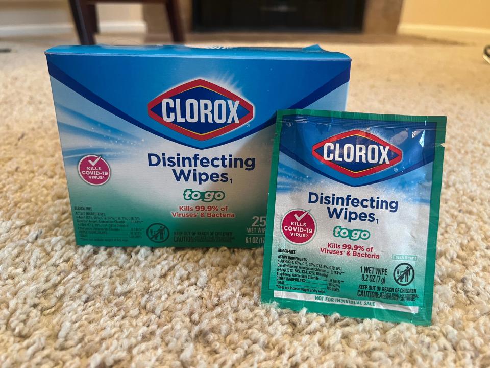 Clorox Disinfecting wipes