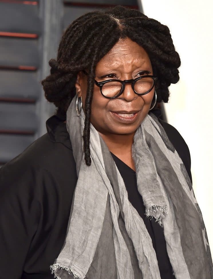 Whoopi Goldberg was none too pleased with today's Daily Mail article. (Photo: Alberto E. Rodriguez/WireImage)