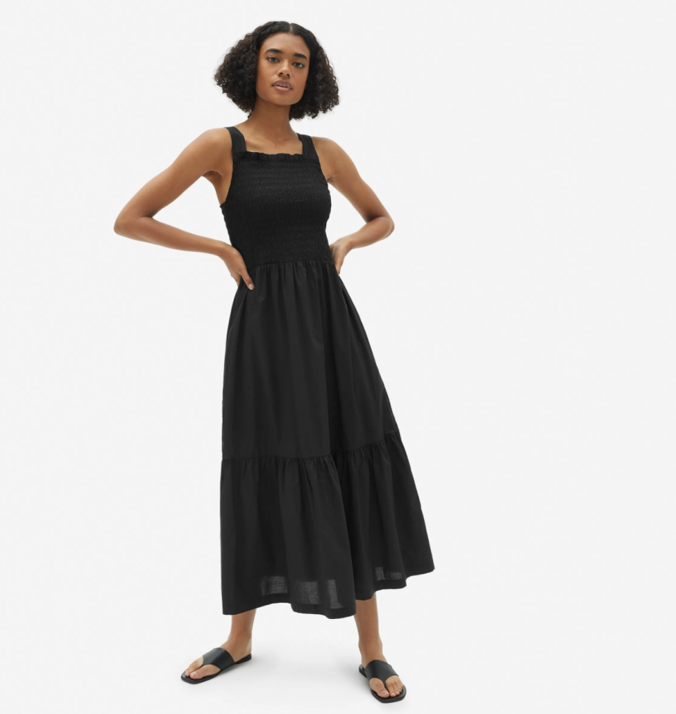 The Smock Dress. Image via Everlane.