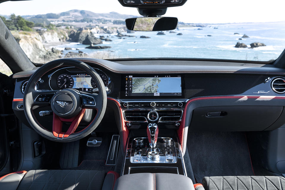 Bentley Flying Spur Speed interior