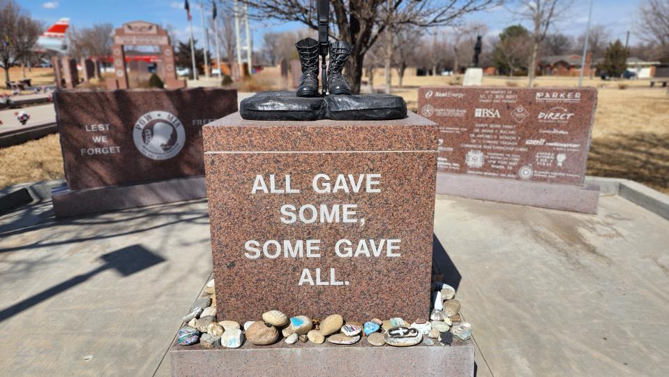 On Monday, Memorial Day, a DAR American 250 Patriots Marker will be dedicated at the Texas Panhandle War Memorial Center on 4115 S. Georgia, seen in this 2022 file photo.