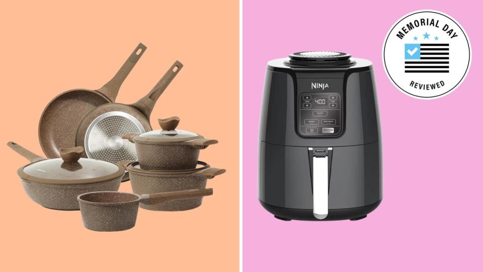 Upgrade your kitchen with these Memorial Day deals on cookware, appliances and more at Walmart.