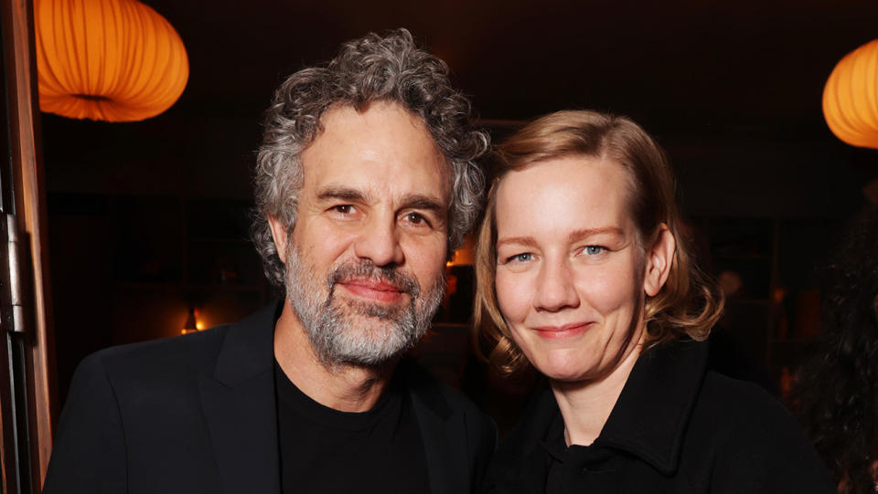 Mark Ruffalo and Sandra Hüller at the UTA Oscar Nominees Pre-Party