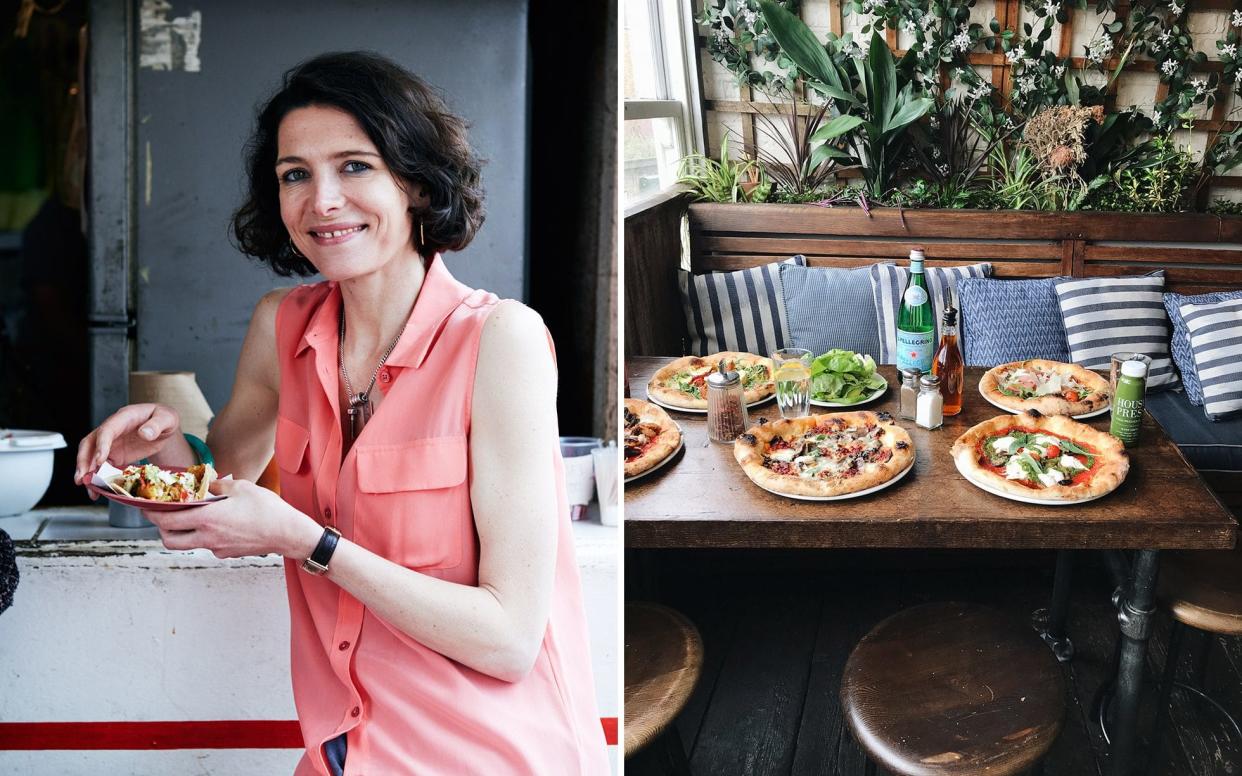 Local heroes: Thomasina Miers recommends Pizza East and Parlour Kensal for family-friendly dining in west London, but her husband's favourite is the steak at 6 Portland Road - Tara Fisher/Pizza East