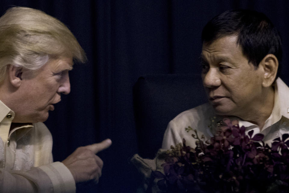 <em>Duterte has carried out a deadly war on drug dealers in the Philippines (AP)</em>