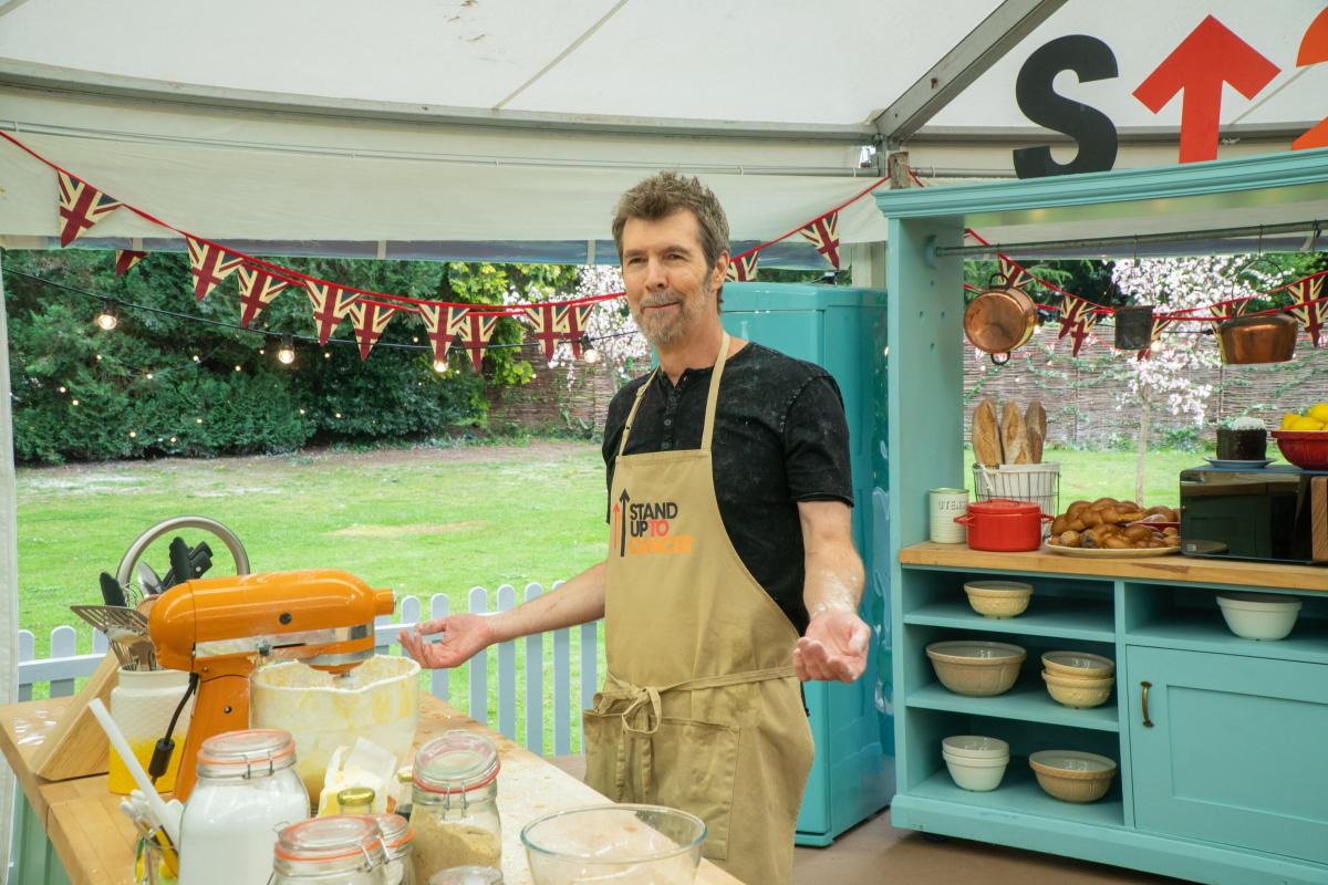 Celebrity Bake Off's Rhod Gilbert proves there's more than one way to