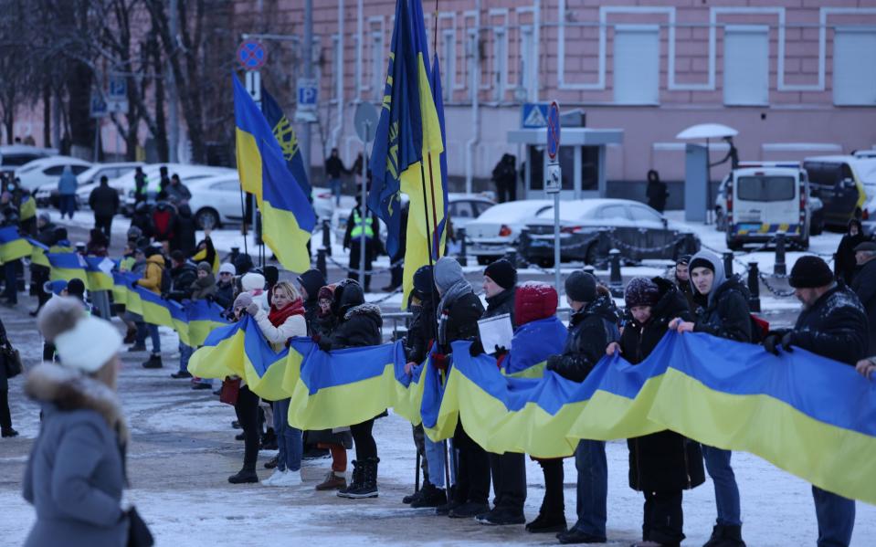 Ukraine Unity Day rally in Kyiv - Sean Gallup/Getty Images