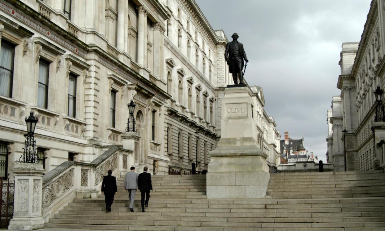 <span>The Foreign, Commonwealth and Development Office, Whitehall, London. The report suggests modernising the premises.<br></span><span>Photograph: Alex Segre/Alamy</span>