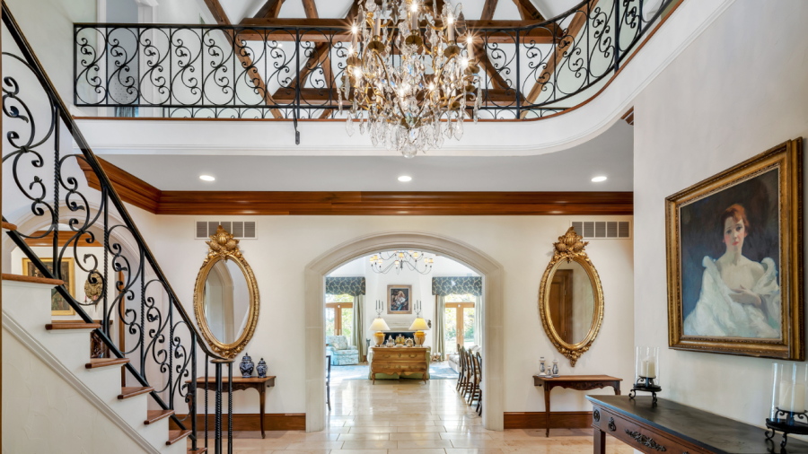 Inside the 9,067-square-foot Cincinnati chateau. (Courtesy Photo/Chris Farr with The First Showing)