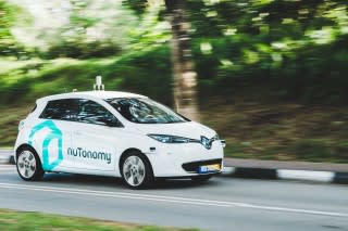 nuTonomy autonomous Renault Zoe