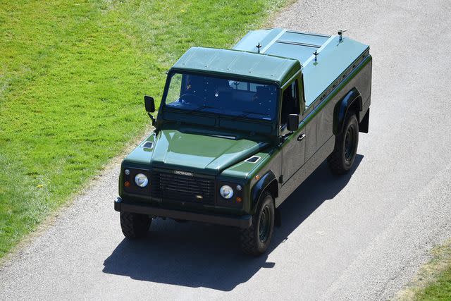Kirsty O'Connor/WPA Pool/Getty Images Prince Philip's custom Land Rover hearse
