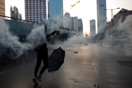 Anti-government demonstration in Hong Kong