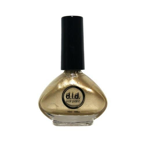 <p><strong>D.I.D. Nail Paint</strong></p><p>getyournailsdid.com</p><p><strong>$14.00</strong></p><p><a href="https://www.getyournailsdid.com/products/prosecco" rel="nofollow noopener" target="_blank" data-ylk="slk:Shop Now;elm:context_link;itc:0;sec:content-canvas" class="link ">Shop Now</a></p><p>Who doesn’t love a golden glow? This metallic hue is the kind of sparkle that works year-round.</p>