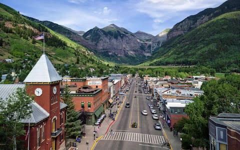 Telluride takes on a different form in the summer - Credit: istock