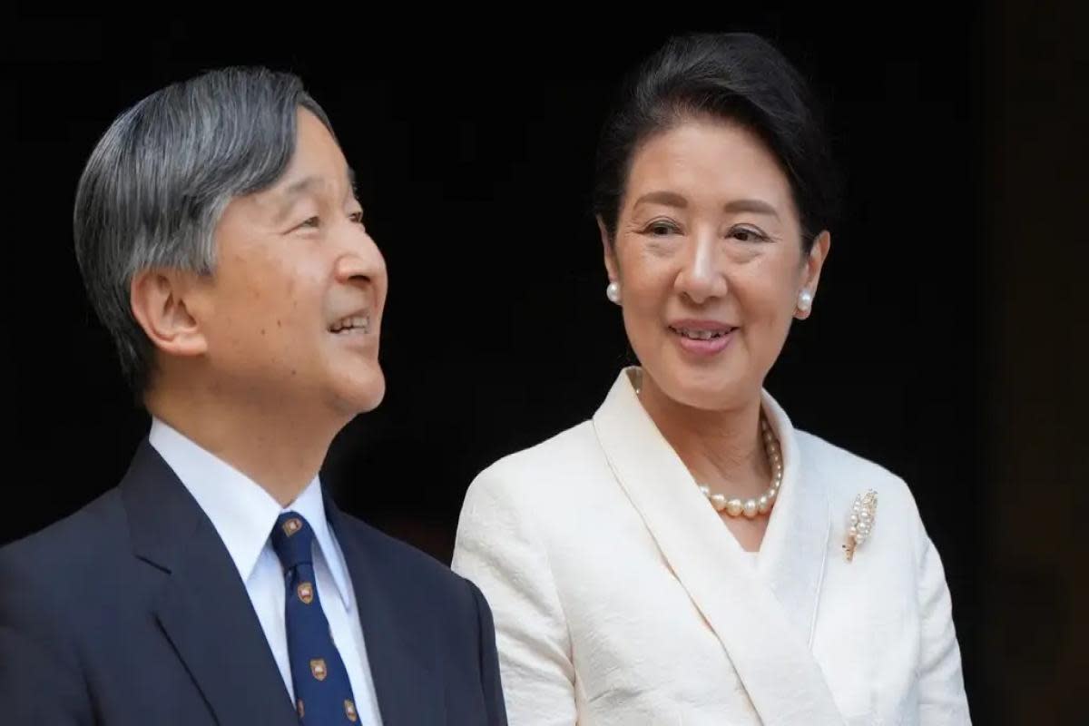 Emperor Naruhito of Japan and his wife Empress Masako <i>(Image: Joe Giddens/PA)</i>