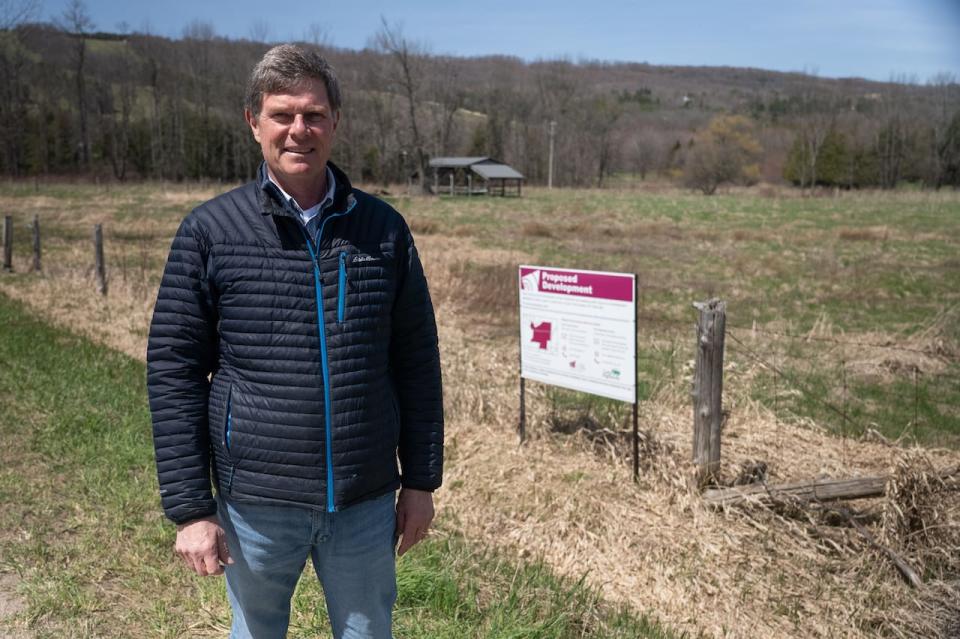 Stephen Griggs chairs the board of the Escarpment Conservation Alliance, a group that wants to create an ecological corridor in an area between Collingwood, Ont., and the Beaver Valley. 
