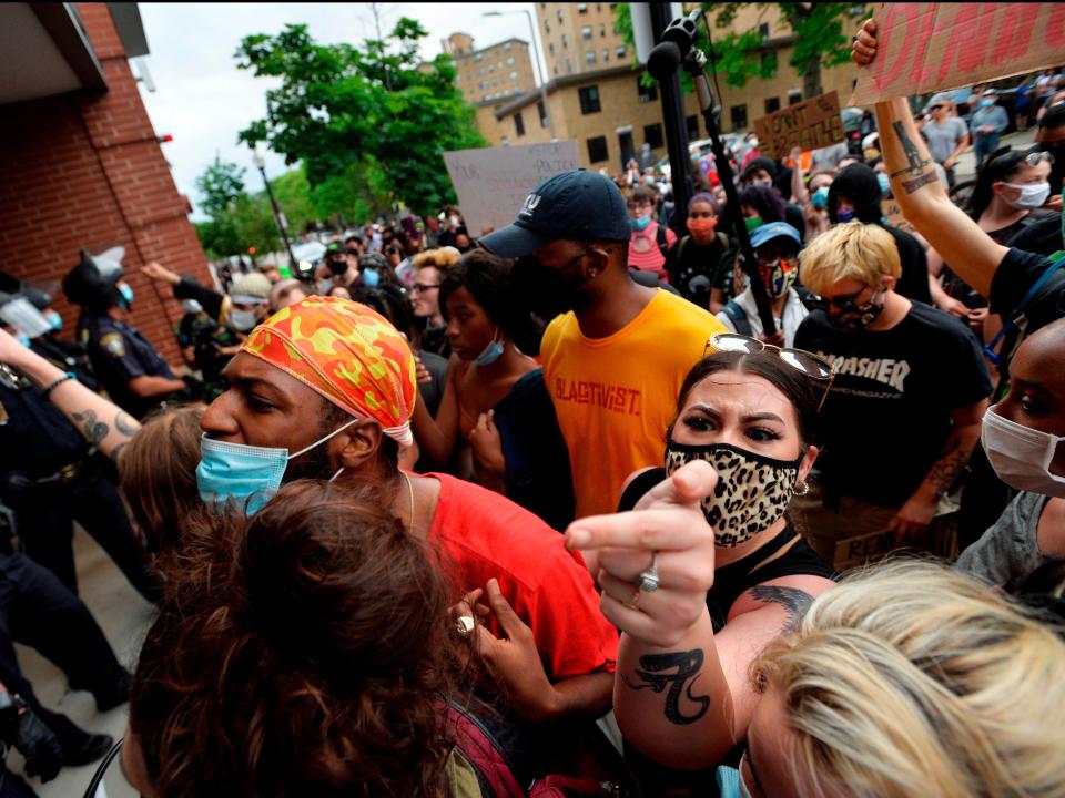 Boston protest