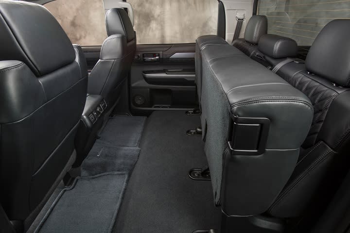 2017 Toyota Tundra Platinum rear seat photo