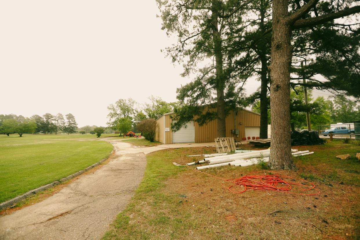 The Audubon Golf Course can be seen on Wednesday, April 17, 2024 at 4160 Park Avenue in Memphis, Tenn. The park is undergoing renovations.