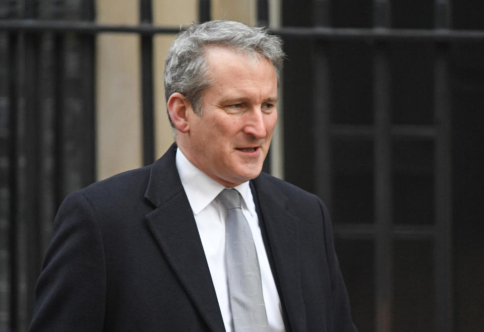 Education Secretary Damian Hinds arrives in Downing Street, London, for a meeting of the Cabinet.