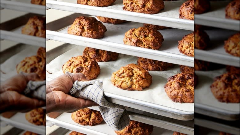 Levain Bakery Fall Chocolate Chunk Cookie