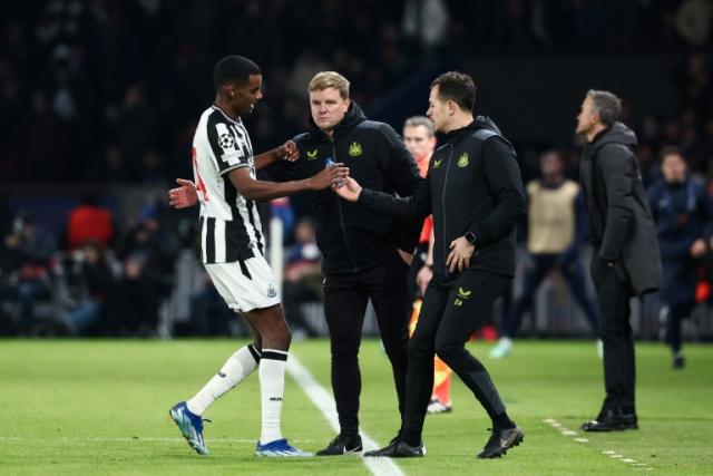 Eddie Howe Unhappy with Late Penalty Decision in PSG vs Newcastle Clash 