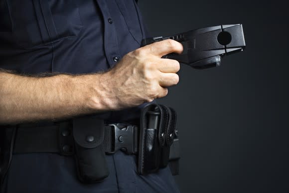 A stun gun.