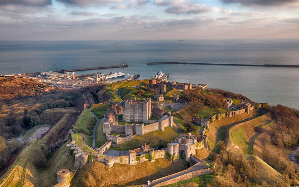 Golden hour at Dover Castle  - Chris Gorman 