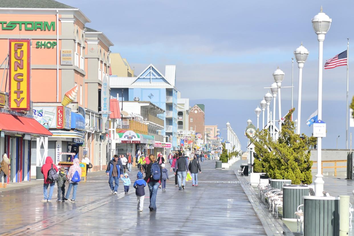 Ocean City Boardwalk, Maryland