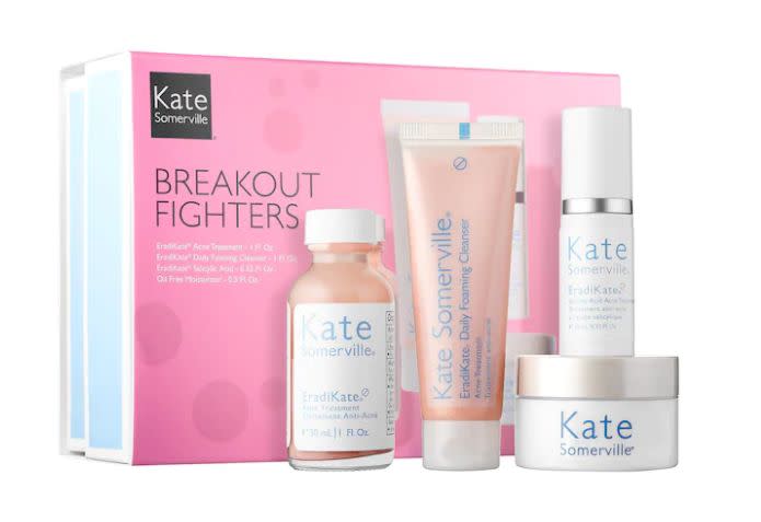 Get this <a href="https://fave.co/3jw92Sc" target="_blank" rel="noopener noreferrer">Kate Somerville Breakout Fighters on sale</a> (normally $55) during Sephora's Holiday Savings Event with code <strong>HOLIDAYFUN</strong> at checkout.