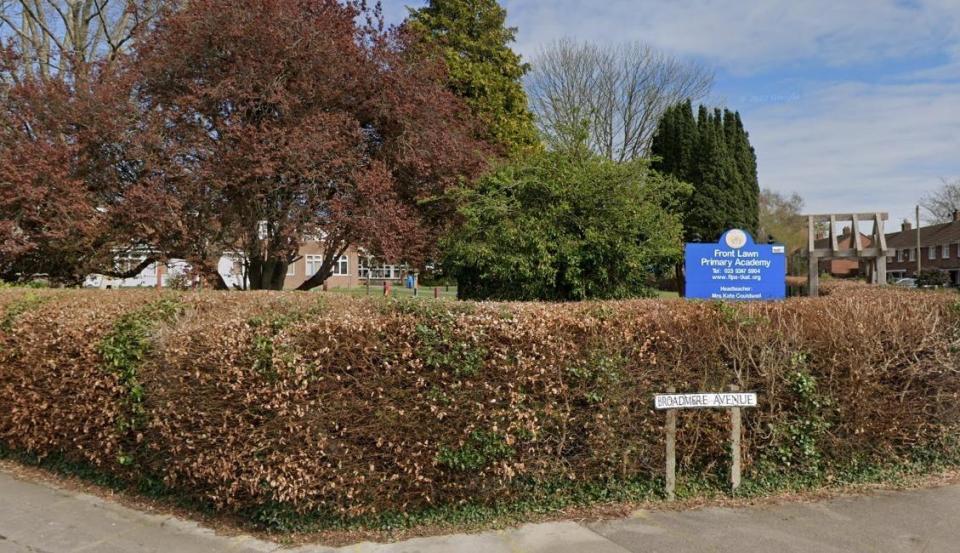 Front Lawn Primary Academy received an Outstanding rating in June 2023. (Photo: Google)