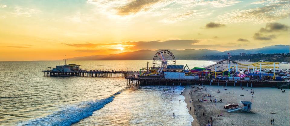 Santa Monica Pier is one of the city’s best-known attractions (Getty Images/iStockphoto)