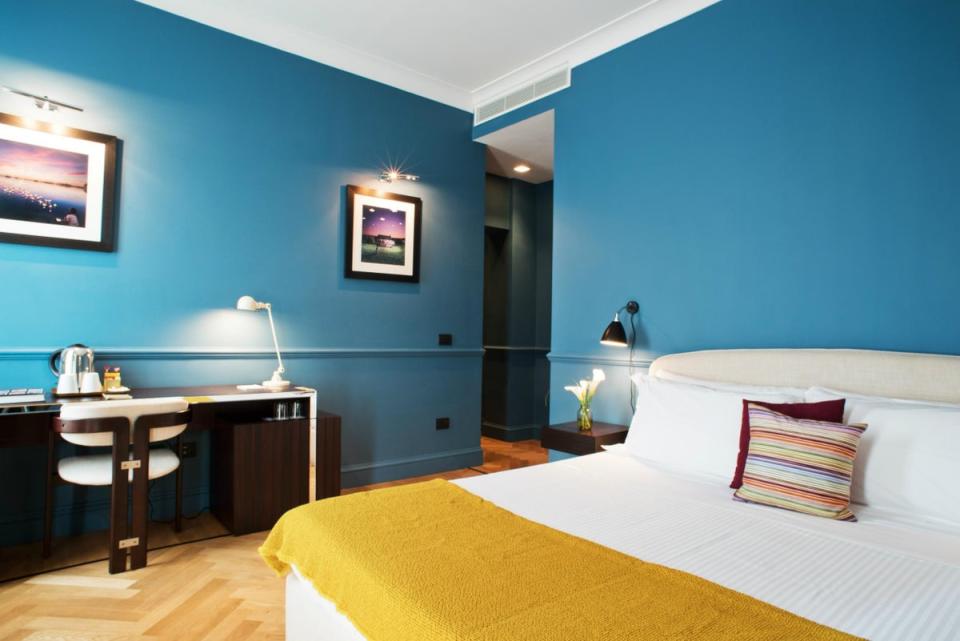 The Fifteen Keys Hotel: La habitación azul de lujo en The Fifteen Keys Hotel (The Fifteen Keys Hotel)