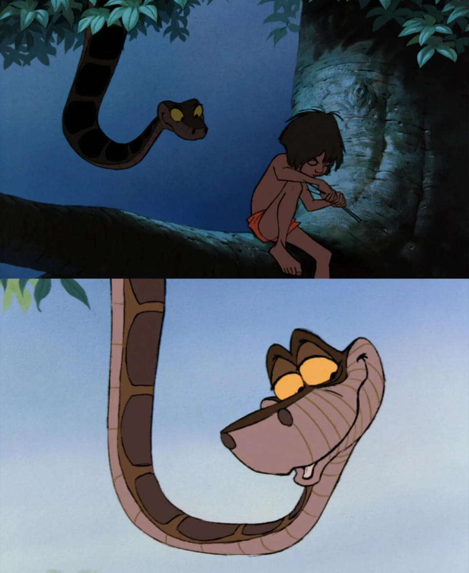 Screenshots from "The Jungle Book"