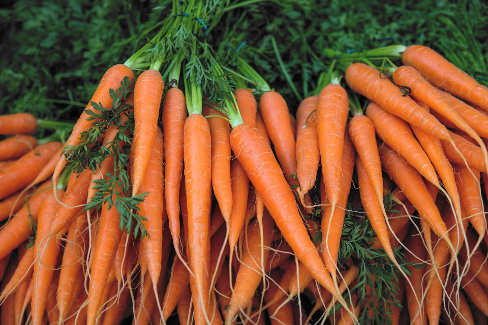 So kennt und liebt man sie: Karotten im klassischen Look. (Symbolbild: Getty)