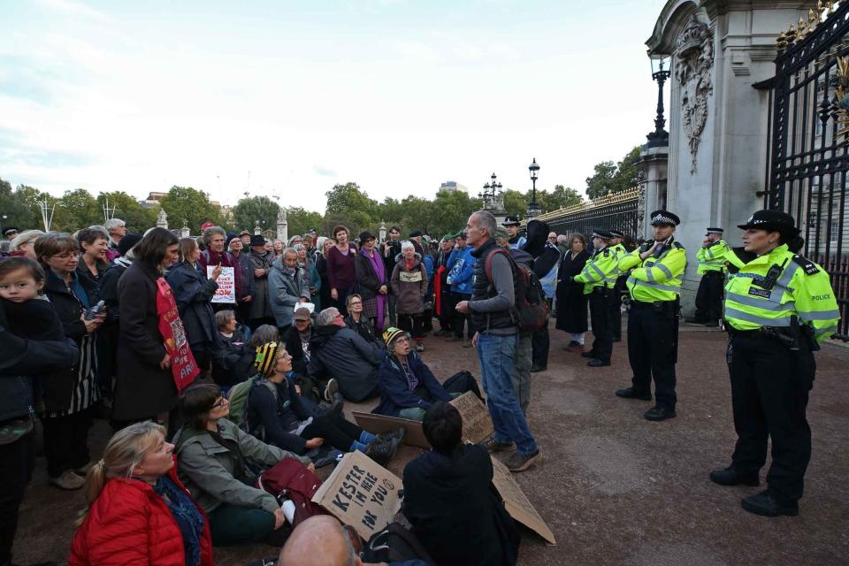 Grandparents in support of Extinction Rebellion (NIGEL HOWARD Â©)