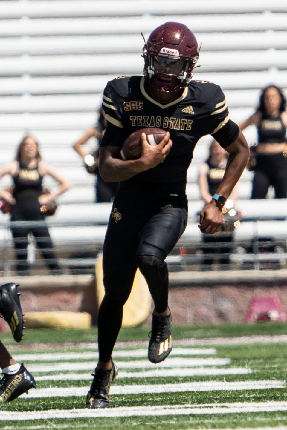 Backup quarterback Malik Hornsby might make an appearance at running back for Texas State on Saturday.