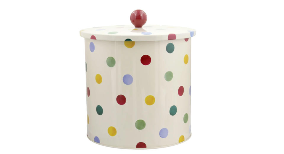 Polka Dot Biscuit Barrel