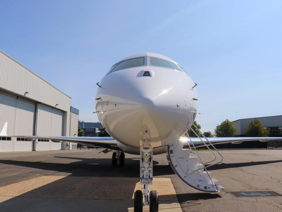 Bombardier Global 6500 private jet