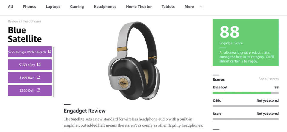 You may have noticed that Engadget has had "buy" buttons on its site for some