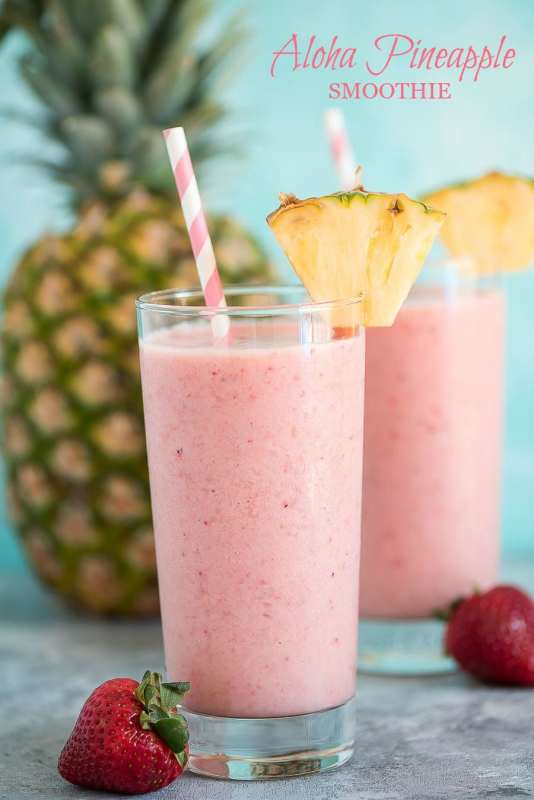 <p>This easy one-minute Aloha tropical smoothie has just 6 simple ingredients with tropical goodness in every sip!</p><p><strong>Get the recipe: <a href="https://lilluna.com/aloha-tropical-smoothie/" rel="nofollow noopener" target="_blank" data-ylk="slk:Aloha Tropical Smoothie;elm:context_link;itc:0;sec:content-canvas" class="link ">Aloha Tropical Smoothie</a></strong></p>