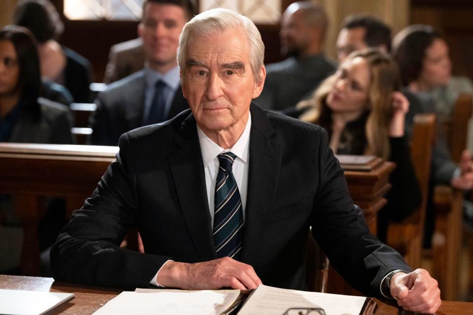 sam waterston as da jack mccoy, law and order season 23