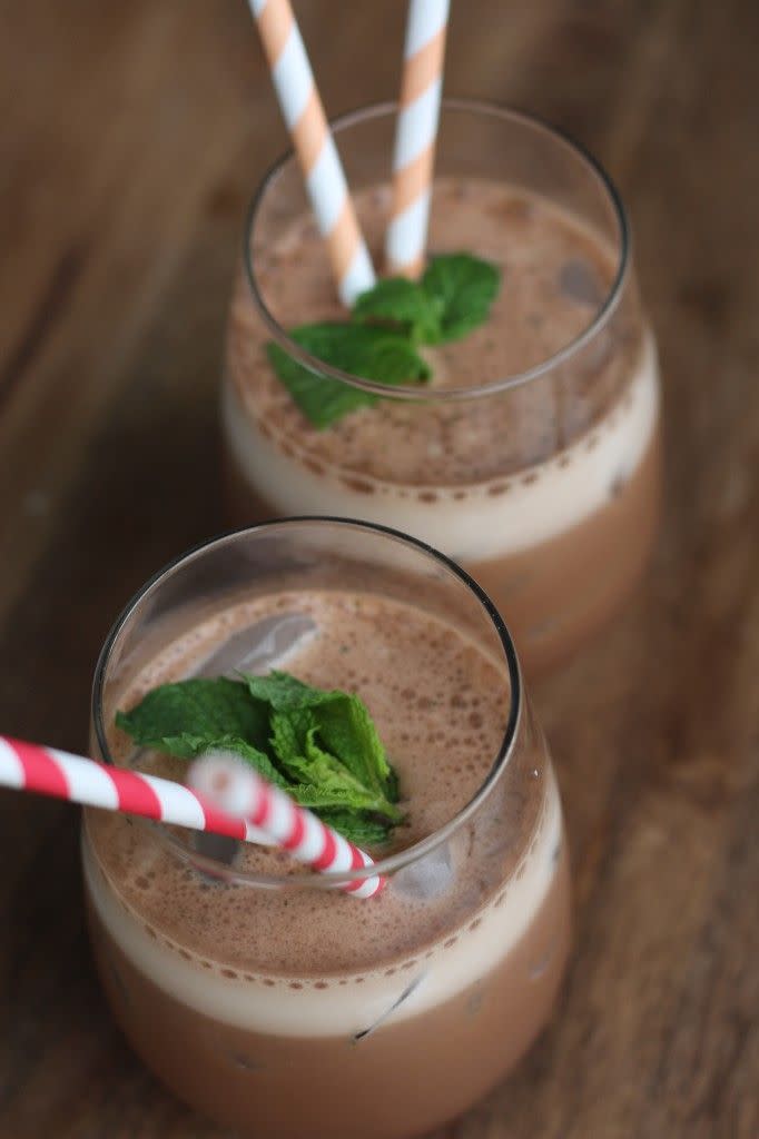 Iced Mint Protein Mocha