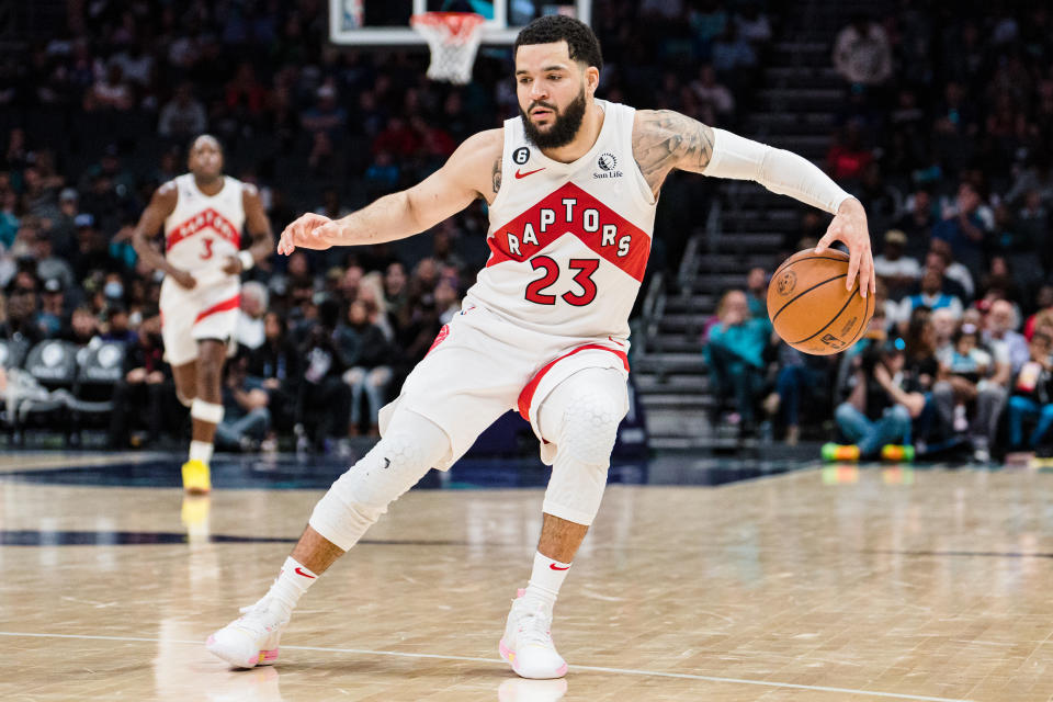 Fred VanVleet。（Photo by Jacob Kupferman/Getty Images）