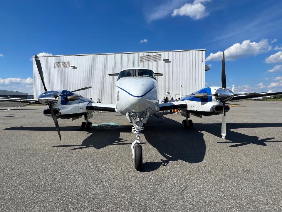 Wheels Up King Air 350i.