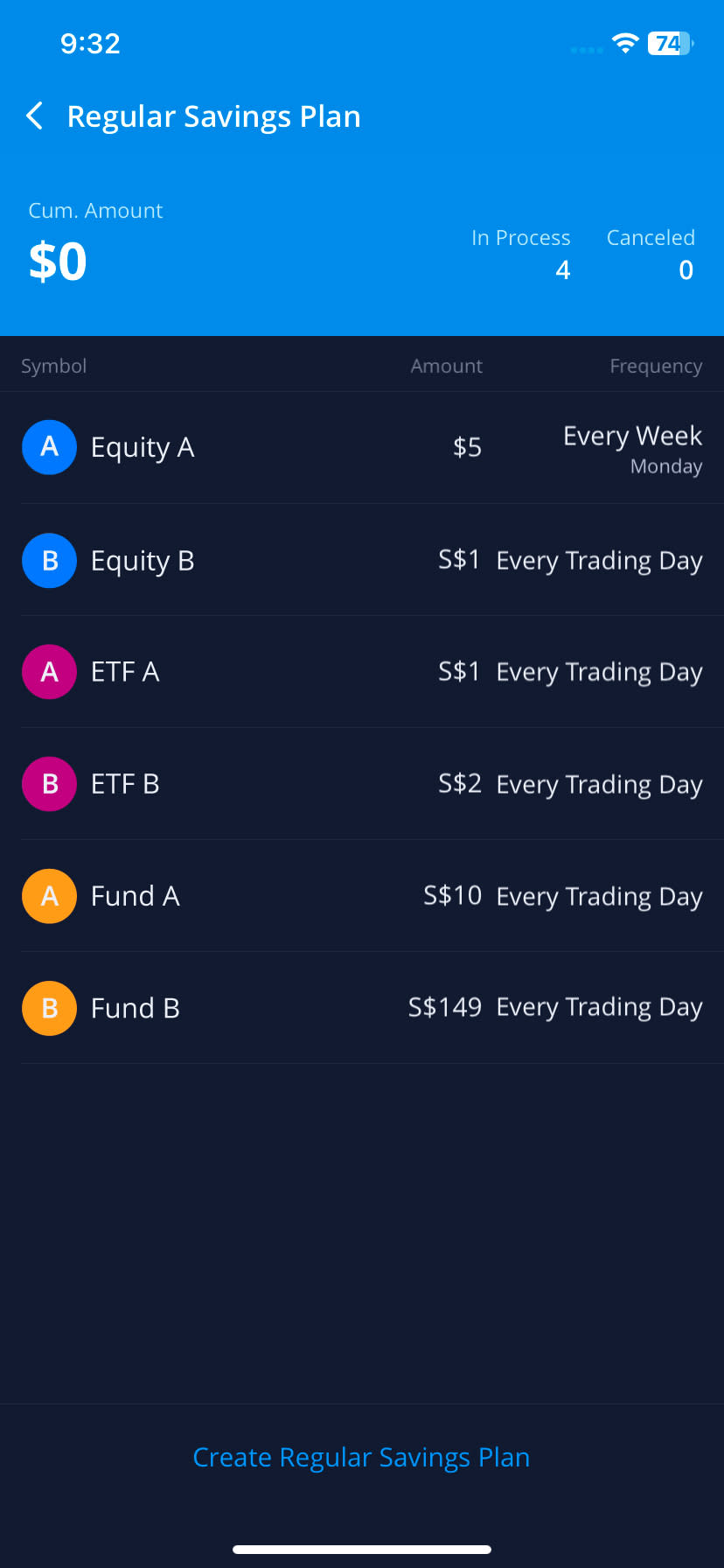 Webull Regular Savings Plan - Save and Invest from USD5