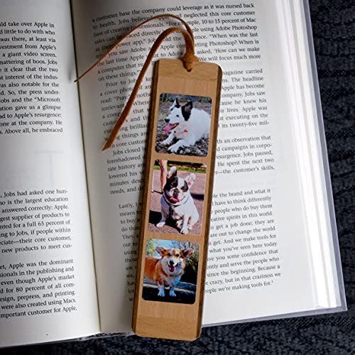 13) Custom Printed Wooden Bookmark