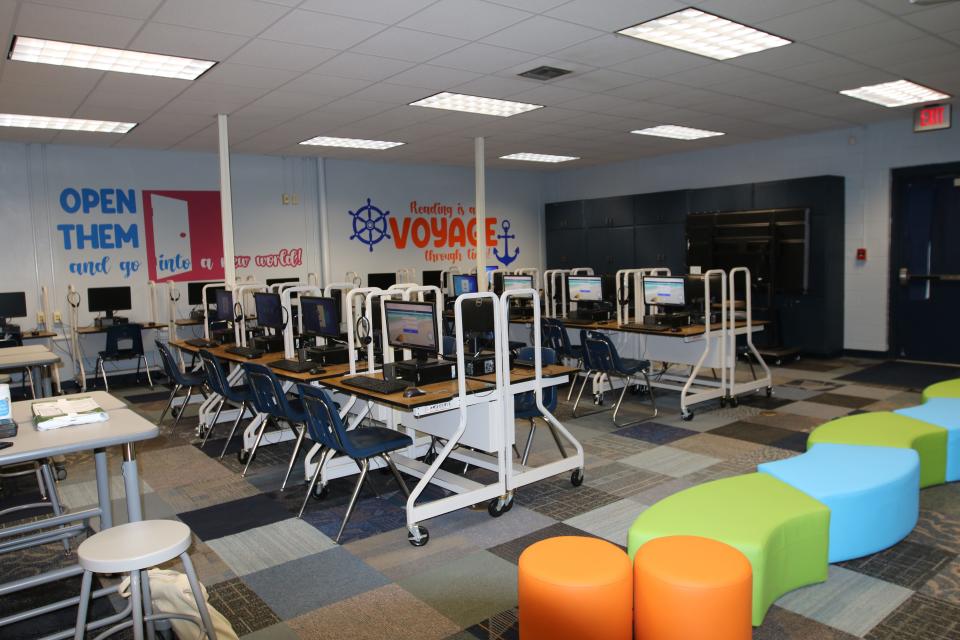 Callaway Elementary School unveiled its newly renovated media center Friday, Feb. 3, 2023.