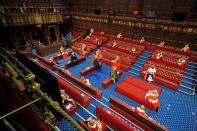 State Opening of Parliament at the Palace of Westminster, in London